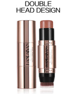 HANDAIYAN Double Head Highlighter Stick Natural Waterproof Silky Smooth Stereoscopic Nose Shadow Concealer Makeup