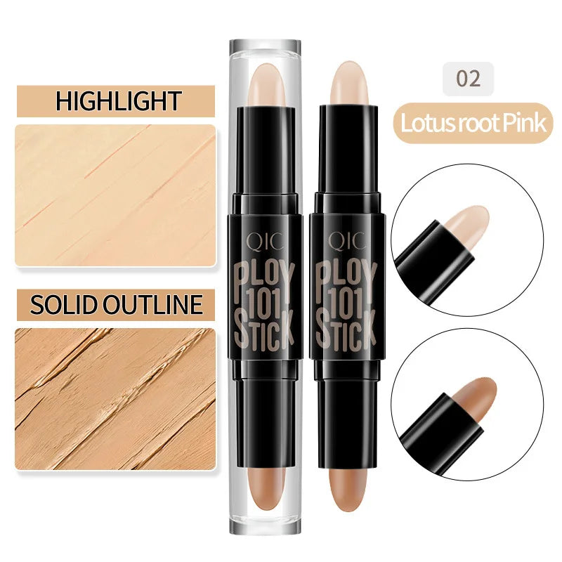 High Quality Professional Makeup Base Foundation Cream for Face Concealer Contouring for Face Bronzer Beauty Women's Cosmetics