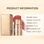 6 Colors Cream Blush Stick Waterproof Long Lasting Cheek Lip Eye Makeup Blendable Natural Flush For Women Daily Use
