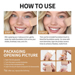 "Glow On the Go: Serum-Infused Foundation Stick for Smooth, Plump, High-Coverage Radiance"