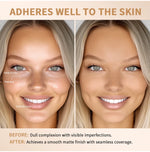 "Glow On the Go: Serum-Infused Foundation Stick for Smooth, Plump, High-Coverage Radiance"