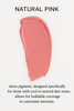 natural pink