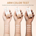 Stick Foundation Balm Serum Boosted Skin Tint Foundation Stick Smooth Plumper Hight Coverage Travel Bronze Foundation Stick Make