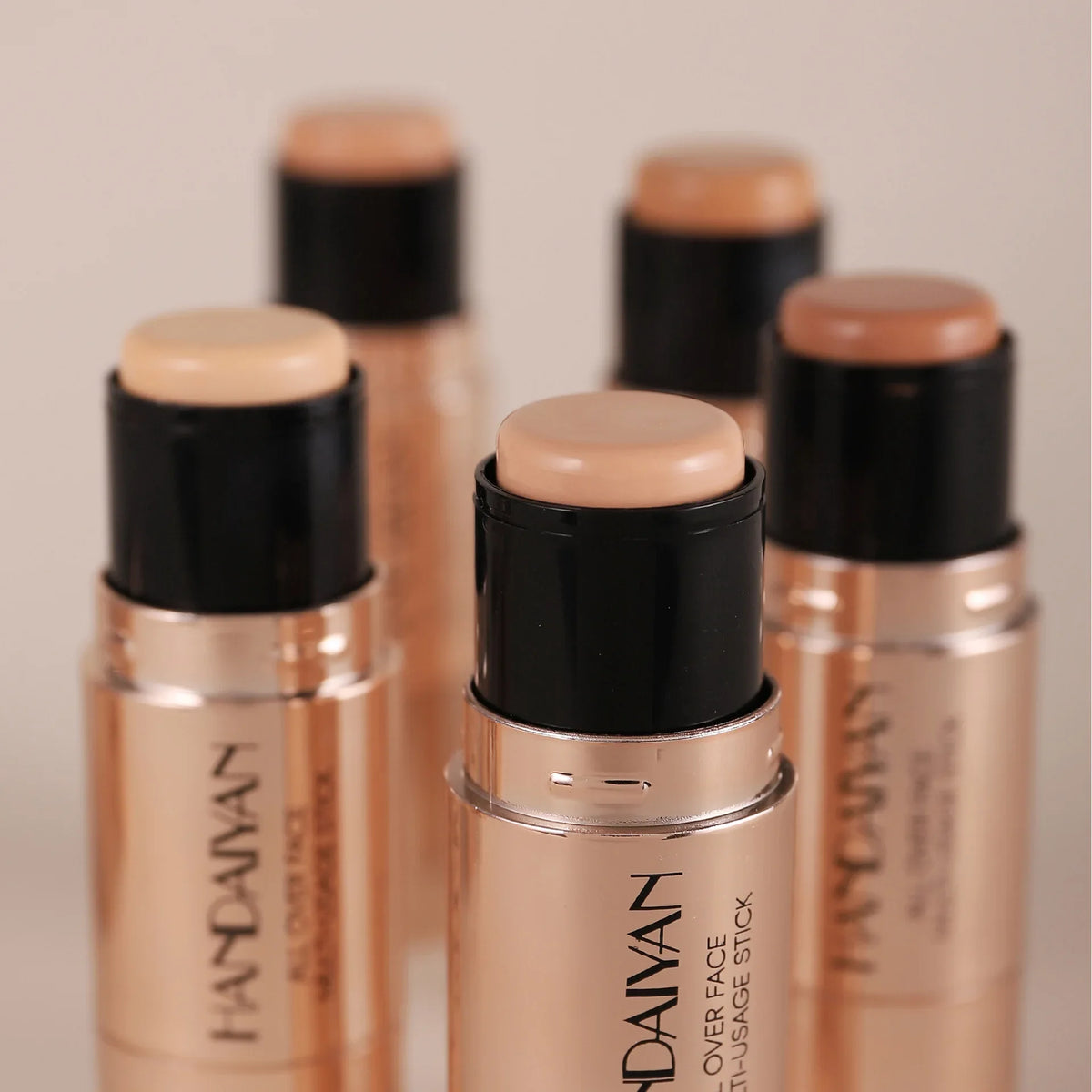 HANDAIYAN Double Head Highlighter Stick Natural Waterproof Silky Smooth Stereoscopic Nose Shadow Concealer Makeup